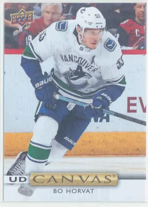 2019-20 UPPER DECK - BO HORVAT #C77 UD CANVAS