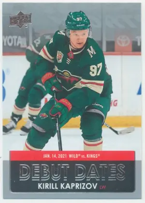 2021-22 UPPER DECK - KIRILL KAPRIZOV #DD-25 DEBUT DATES