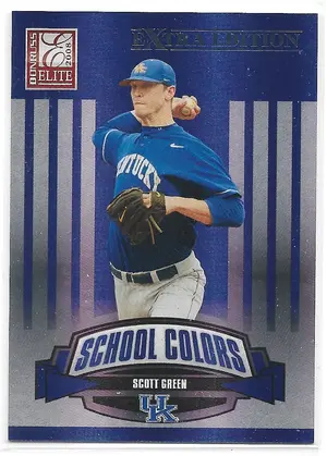 2008 Donruss Elite Extra Edition School Colors #SC-50 Scott Green (0239/1500)