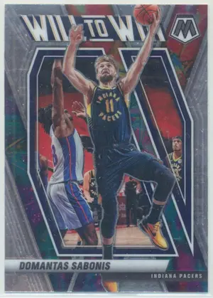 2020-21 Panini Mosaic - Domantas Sabonis #19 Will to Win