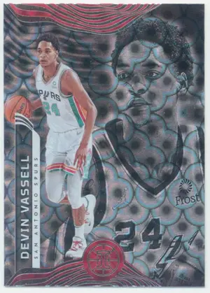 2021-22 Panini Illusions - Devin Vassell #88 Asia Trophy Collection Parallel