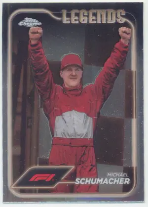 2024 Topps Chrome Formula 1 - Michael Schumacher #192 F1 Legends