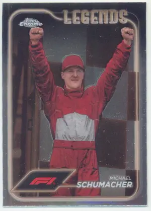 2024 Topps Chrome Formula 1 - Michael Schumacher #192 F1 Legends
