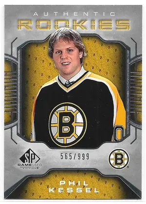 2006-07 SP Game Used #106 Phil Kessel RC (565/999)