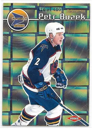 1999-00 Prism Holographic Gold #7 Petr Buzek (416/480)
