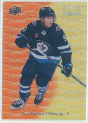 2023-24 ALLURE - COLE PERFETTI #CF-13 COLOR FLOW ORANGE/YELLOW