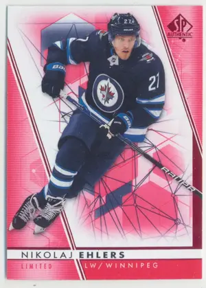2022-23 SP AUTHENTIC - NIKOLAJ EHLERS #27 LIMITED RED