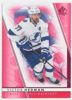 2022-23 SP AUTHENTIC - VICTOR HEDMAN #77 LIMITED RED
