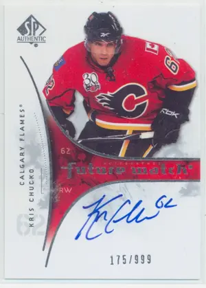 2009-10 SP AUTHENTIC - KRIS CHUCKO #254 FUTURE WATCH 175/999