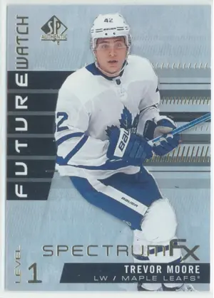 2019-20 SP AUTHENTIC - TREVOR MOORE #S-65 FUTURE WATCH SPECTRUM FX (UNCLAIMED)