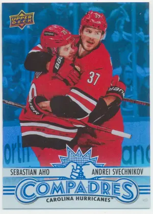 2025-26 UPPER DECK - SABASTIAN AHO/ANDREI SVECHNIKOV #CM-9 COMPADRES