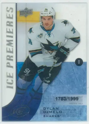 2015-16 UPPER DECK ICE - DYLAN DeMELO #101 ICE PREMIERES 1783/1999