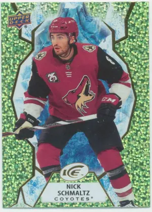 2021-22 UPPER DECK ICE - NICK SCHMALTZ #17 GREEN