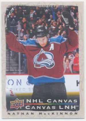 2020-21 TIM HORTONS - NATHAN MacKINNON #C-5 NHL CANVAS