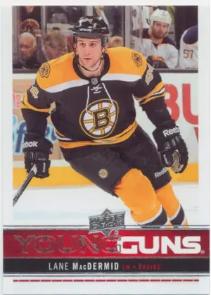 2012-13 UPPER DECK - LANE MacDERMID #204 YOUNG GUNS