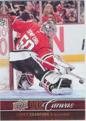2012-13 UPPER DECK - COREY CRAWFORD #C22 UD CANVAS