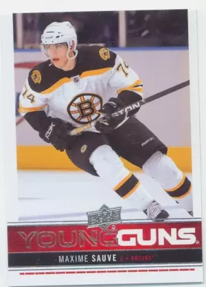 2012-13 UPPER DECK - MAXIME SAUVE #203 YOUNG GUNS