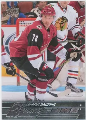 2015-16 UPPER DECK - LAURENT DAUPHIN #522 YOUNG GUNS