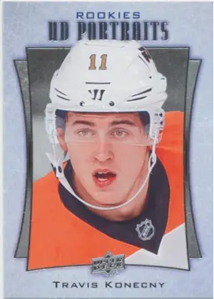 2016-17 UPPER DECK - TRAVIS KONECNY #P-75 UD PORTRAITS