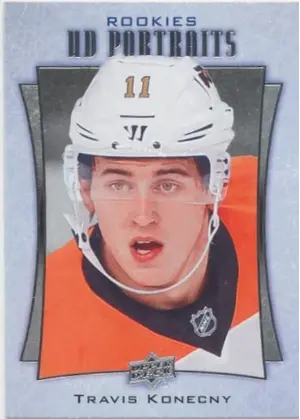 2016-17 UPPER DECK - TRAVIS KONECNY #P-75 UD PORTRAITS