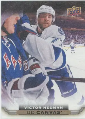 2015-16 UPPER DECK - VICTOR HEDMAN #C80 UD CANVAS