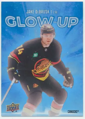 2025-26 UPPER DECK - JAKE DeBRUSK #GU-25 GLOW-UP