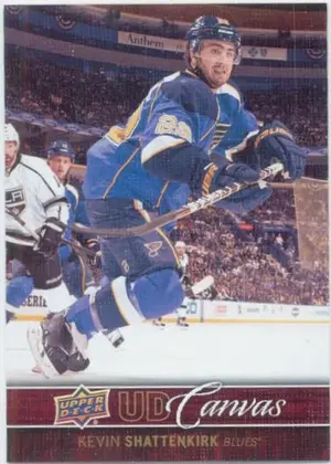 2012-13 UPPER DECK - KEVIN SHATTENKIRK #C75 UD CANVAS