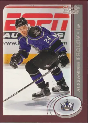 2002-03 O-PEE-CHEE - ALEXANDER FROLOV #333 ROOKIE
