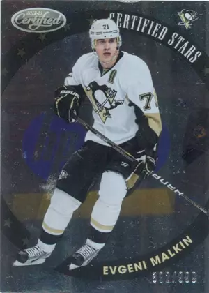 2012-13 CERTIFIED - EVGENI MALKIN #S2 CERTIFIED STARS 382/999