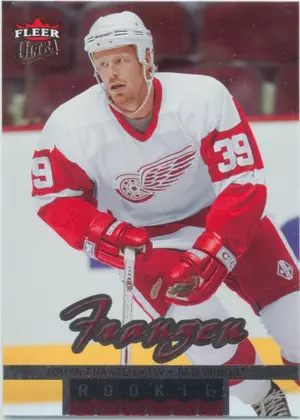 2005-06 ULTRA - JOHAN FRANZEN #217 ROOKIE