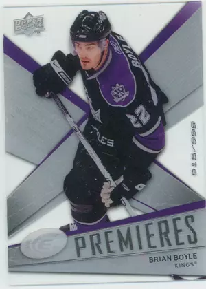 2008-09 ICE - BRIAN BOYLE  #122 ICE PREMIERES 915/999