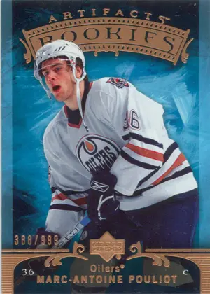 2006-07 ARTIFACTS - MARC-ANTOINE POULIOT #219 ROOKIES 388/999