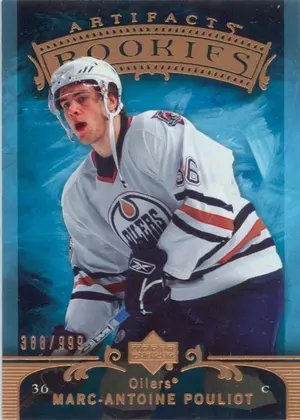 2006-07 ARTIFACTS - MARC-ANTOINE POULIOT #219 ROOKIES 388/999