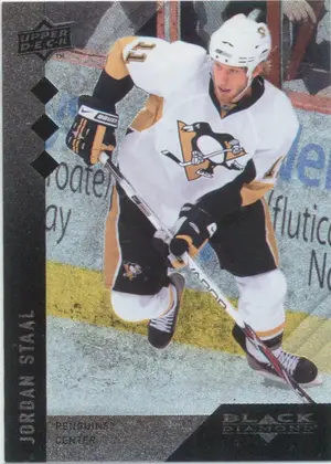 2009-10 BLACK DIAMOND - JORDAN STAAL #151 TRIPLE DIAMOND