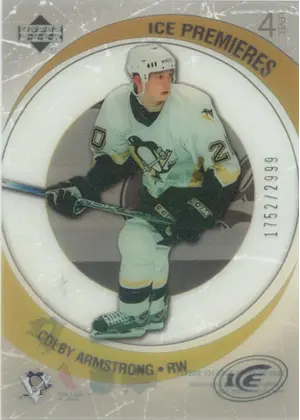 2005-06 ICE - COLBY ARMSTRONG #249 ICE PREMIERES 1752/2999