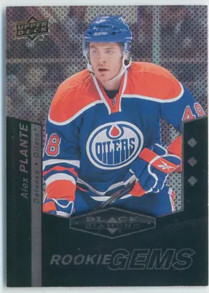 2010-11 BLACK DIAMOND - ALEX PLANTE #168 ROOKIE GEMS TRIPLE DIAMOND
