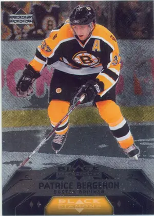 2007-08 BLACK DIAMOND - PATRICE BERGERON #131 TRIPLE DIAMOND