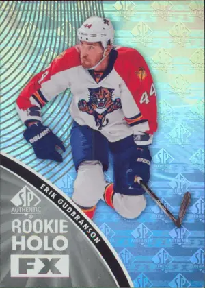 2011-12 SP AUTHENTIC - ERIK GUDBRANSON #RFX11 ROOKIE HOLO FX