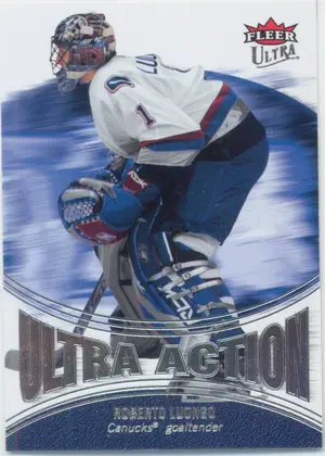 2007-08 FLEER ULTRA - ROBERTO LUONGO #UA5 ULTRA ACTION