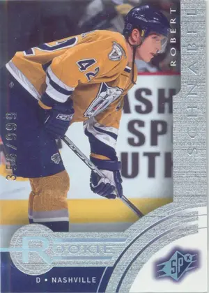 2001-02 SPX - ROBERT SCHNABEL #208 ROOKIE 356/999