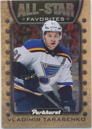 2016-17 PARKHURST - VLADIMIR TARASENKO #AS7 ALL-STAR FAVORITES