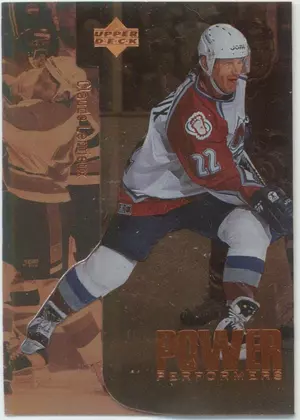 1996-97 UPPER DECK - CLAUDE LEMIEUX #P17 POWER PERFORMERS