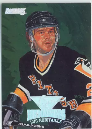 1994-95 DONRUSS - LUC ROBITAILLE #9 ICE MASTERS