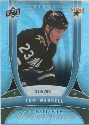 2009-10 TRILOGY - TOM WANDELL #130 ROOKIE 374/799