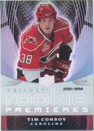 2008-09 TRILOGY - TIM CONBOY #155 ROOKIE 259/999