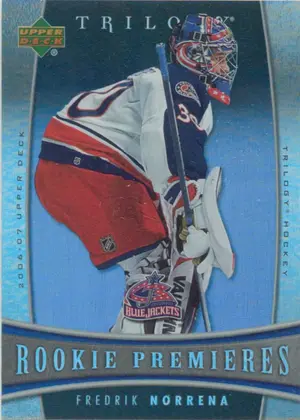 2006-07 TRILOGY - FREDRIK NORRENA #110 ROOKIE 541/999