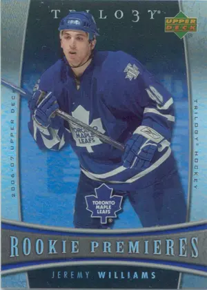 2006-07 TRILOGY - JEREMY WILLIAMS #157 ROOKIE 412/999