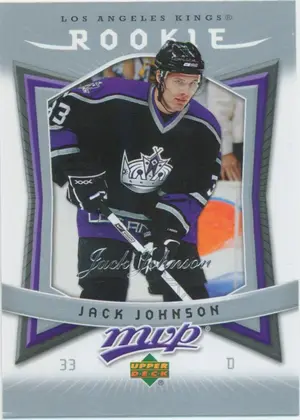 2007-08 MVP - JACK JOHNSON #332 ROOKIE