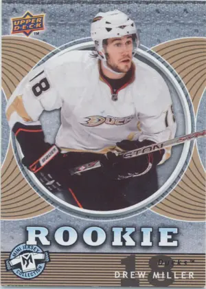 2007-08 MINI JERSEY - DREW MILLER #102 ROOKIE