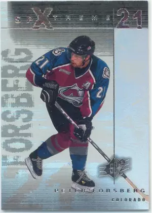 2000-01 SPX - PETER FORSBERG #S2 SPXTREME